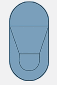 Oval Swimming Pool